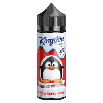 Kingston 50/50 Chilly Willies 100ML Shortfill - Wolfvapes.co.uk-Strawberry Slush