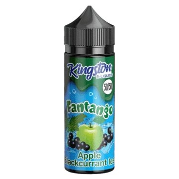 Kingston 50/50 Fantango 100ML Shortfill - Wolfvapes.co.uk-Apple & Blackcurrant Ice