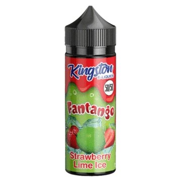 Kingston 50/50 Fantango 100ML Shortfill - Wolfvapes.co.uk-Strawberry & Lime Ice