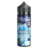 Kingston 50/50 Menthol 100ML Shortfill - Wolfvapes.co.uk-Blackcurrant Blue Raspberry Menthol