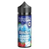 Kingston 50/50 Menthol 100ML Shortfill - Wolfvapes.co.uk-Blueberry Raspberry Menthol