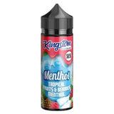 Kingston 50/50 Menthol 100ML Shortfill - Wolfvapes.co.uk-Tropical Fruits & Berries Menthol