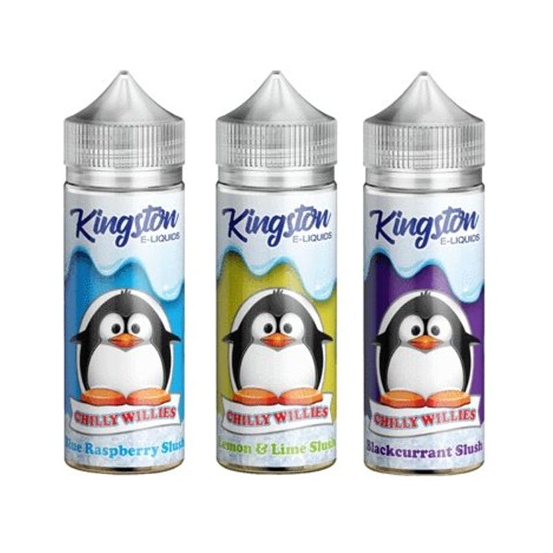 Kingston Chilly Willies 100ML Shortfill - Wolfvapes.co.uk-Blackcurrant Slush