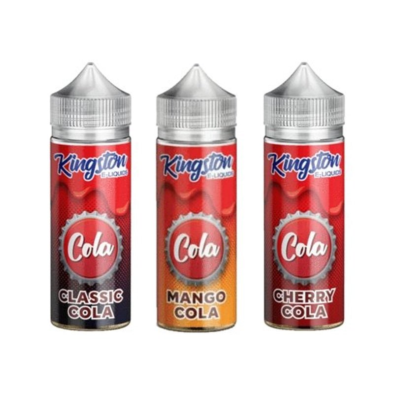 Kingston Cola 100ML Shortfill - Wolfvapes.co.uk-Cherry Cola