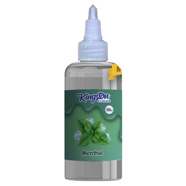 Kingston E-liquids Chill 500ml Shortfill - Wolfvapes.co.uk-Menthol