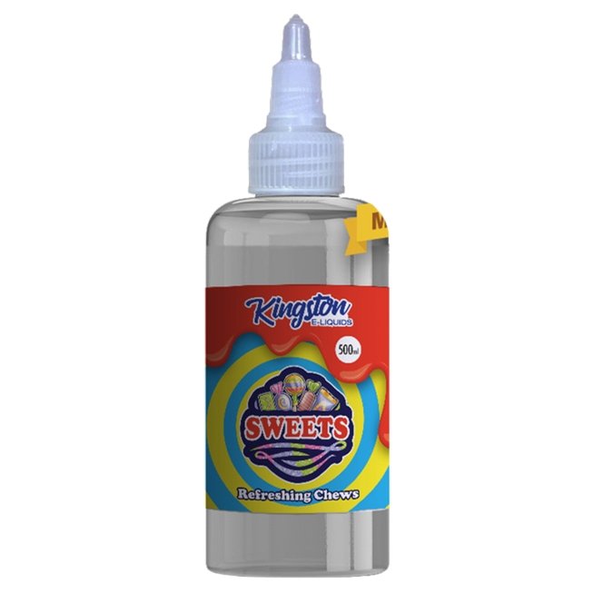 Kingston E-liquids Sweets 500ml Shortfill - Wolfvapes.co.uk-Refreshing Chews