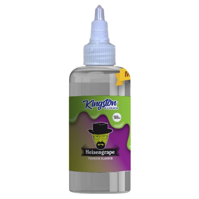 Kingston E-liquids Zingberry Range 500ml Shortfill - Wolfvapes.co.uk-Grape Zingberry