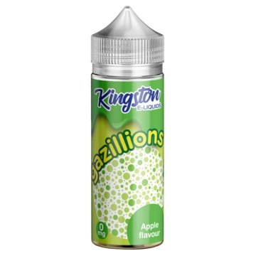 Kingston Gazillions 100ML Shortfill - Wolfvapes.co.uk-Apple