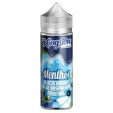 Kingston Menthol 100ML Shortfill - Wolfvapes.co.uk-Blackcurrant Blue Raspberry Menthol