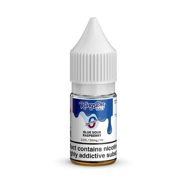 Kingston Salt Bar Salt E-Liquid Nic Salt-10ml- Box of 10 - Wolfvapes.co.uk-Blue Sour Raspberry