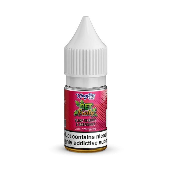 Kingston Salt Get Fruity Nic Salt - 10ml - Box of 10 - Wolfvapes.co.uk-Blackcherry & Raspberry