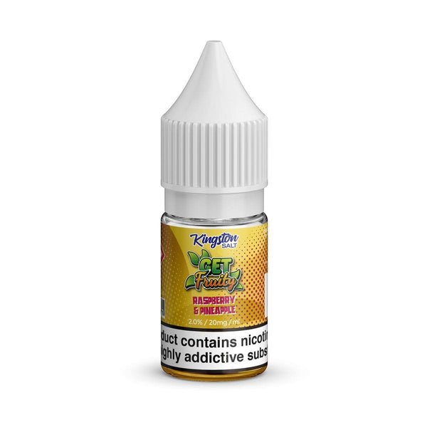 Kingston Salt Get Fruity Nic Salt - 10ml - Box of 10 - Wolfvapes.co.uk-Raspberry Pineapple