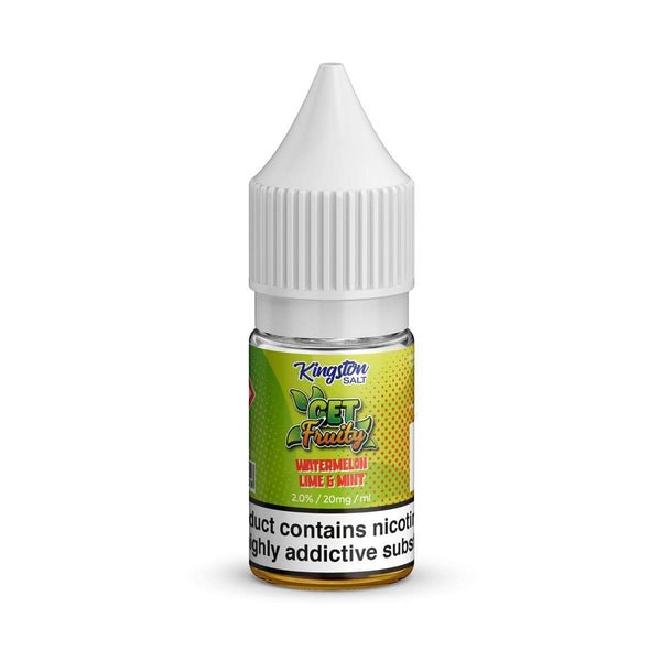 Kingston Salt Get Fruity Nic Salt - 10ml - Box of 10 - Wolfvapes.co.uk-Watermelon Lime