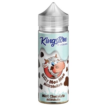 Kingston Silly Moo Moo Milkshakes 100ML Shortfill - Wolfvapes.co.uk-Mint Chocolate