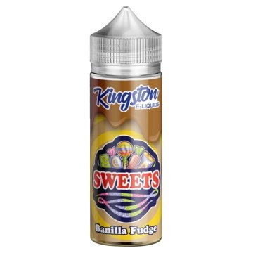 Kingston Sweets 100ML Shortfill - Wolfvapes.co.uk-Banilla Fudge