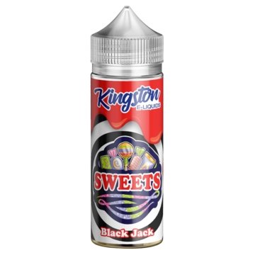 Kingston Sweets 100ML Shortfill - Wolfvapes.co.uk-Black Jack