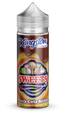 Kingston Sweets 100ML Shortfill - Wolfvapes.co.uk-Fizzy Cola Bottles