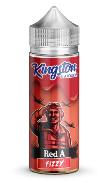 Kingston Zingberry 100ML Shortfill - Wolfvapes.co.uk-Red A Fizzy