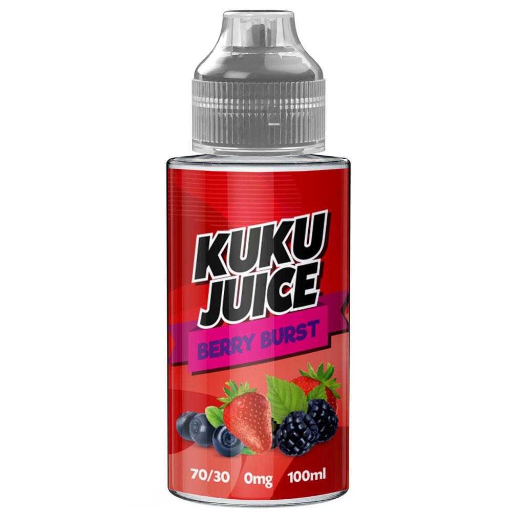 Kuku Juice 100ML Shortfill - Wolfvapes.co.uk-Berry Burst