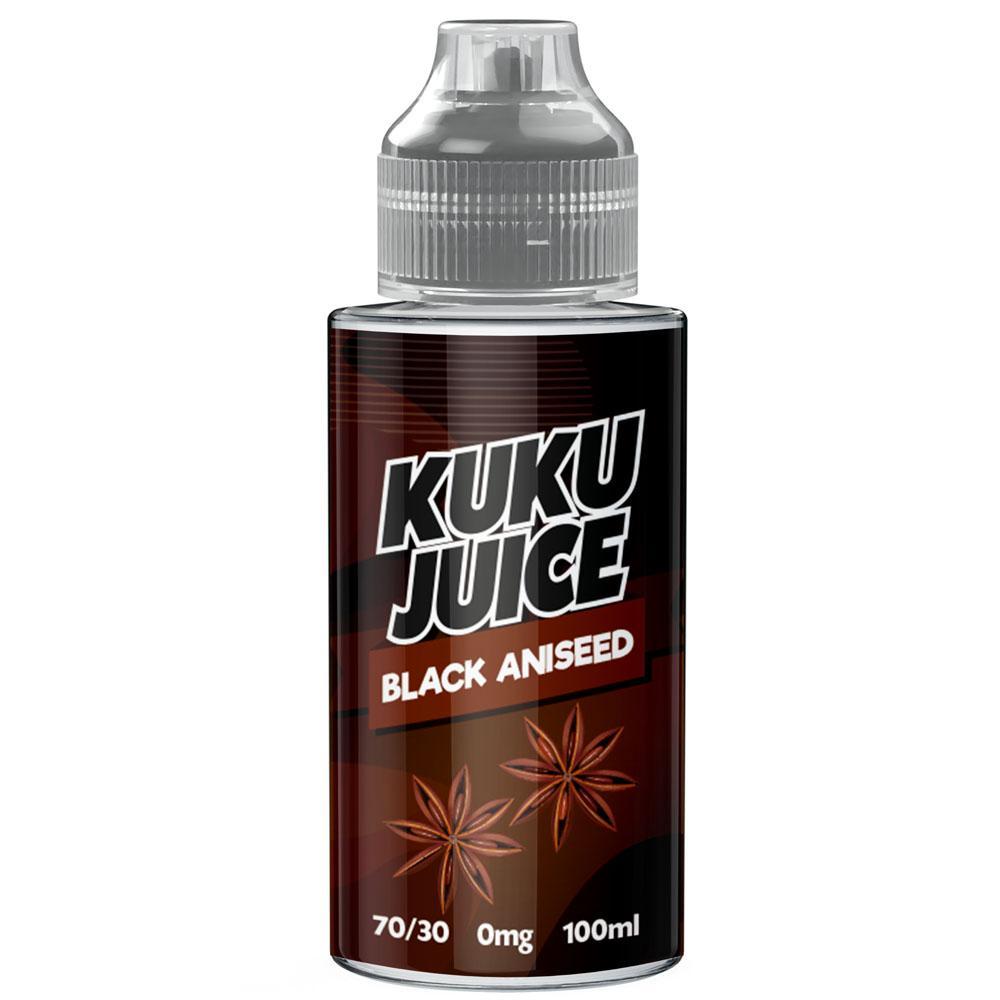 Kuku Juice 100ML Shortfill - Wolfvapes.co.uk-Black Aniseed