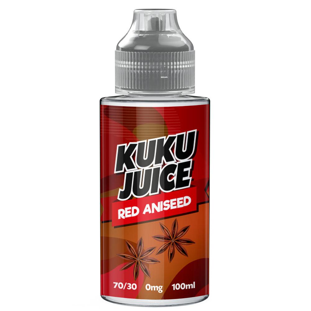 Kuku Juice 100ML Shortfill - Wolfvapes.co.uk-Red Aniseed