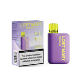 Lost Mary DM600 X2 1200 Puffs Disposable Vape Pod Box of 10 - Wolfvapes.co.uk-Blue Razz Lemonade