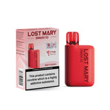 Lost Mary DM600 X2 1200 Puffs Disposable Vape Pod Box of 10 - Wolfvapes.co.uk-Red Cherry