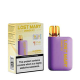 Lost Mary DM600 X2 Disposable Vape Box of 10 - Wolfvapes.co.uk-Blueberry Cloudd