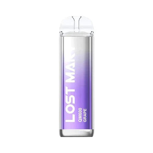 Lost Mary QM600 Disposable Vape Puff Pod Box of 10 - Wolfvapes.co.uk-Grape