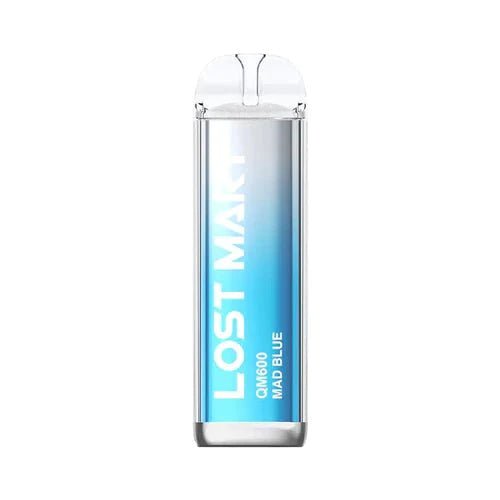 Lost Mary QM600 Disposable Vape Puff Pod Box of 10 - Wolfvapes.co.uk-Mad Blue