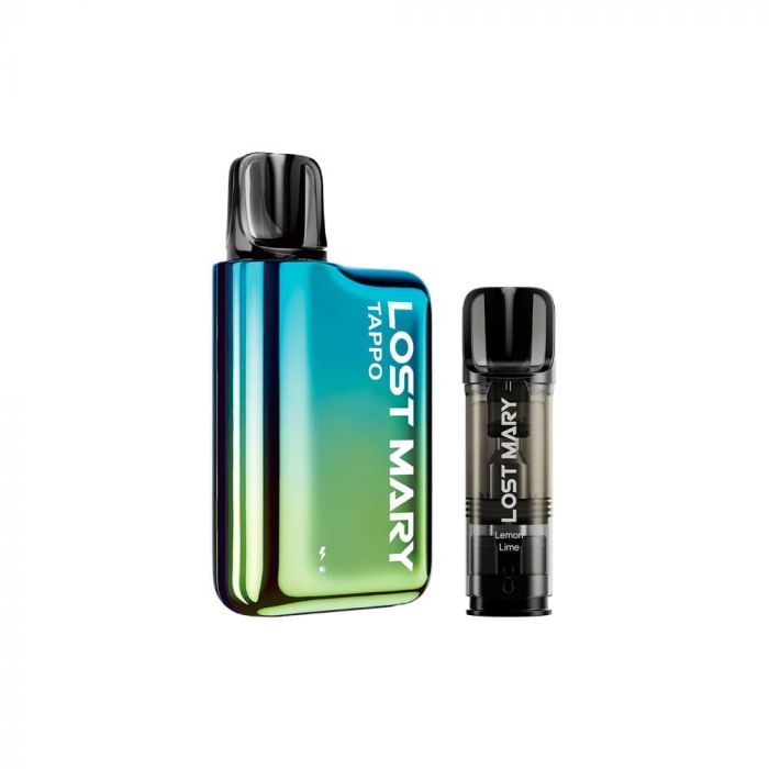 Lost Mary Tappo Pod System Vape Kit - Wolfvapes.co.uk-Blue Green