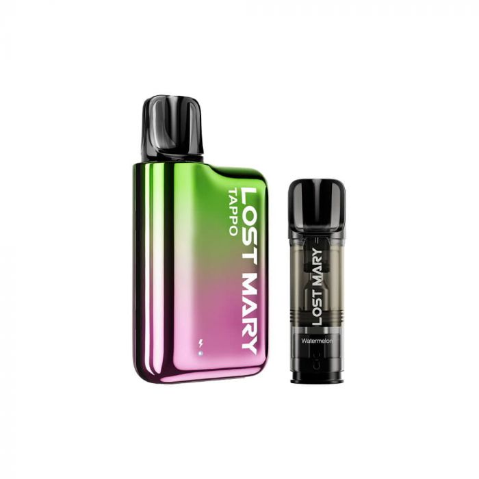 Lost Mary Tappo Pod System Vape Kit - Wolfvapes.co.uk-Green Pink