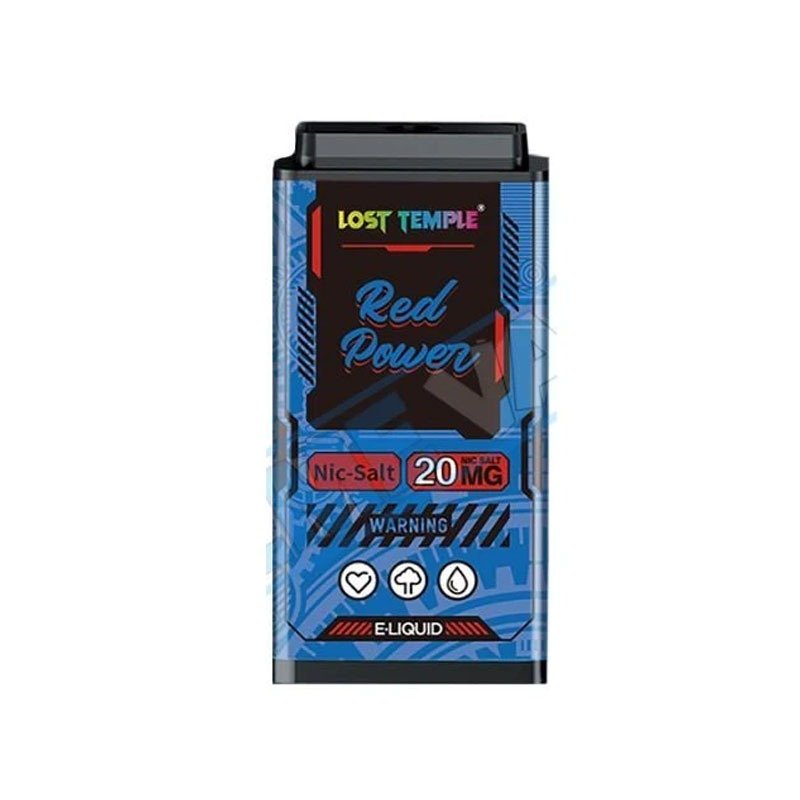 Lost Temple Replacement Pods - Wolfvapes.co.uk-Red Power