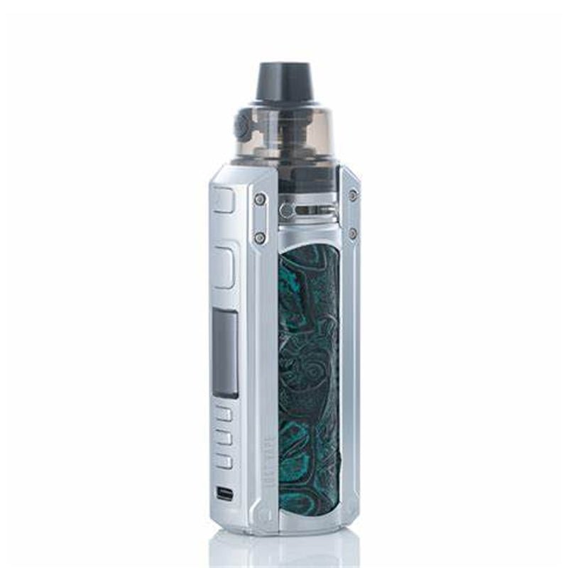 Lost Vape - Ursa Quest - Pod Kit - Wolfvapes.co.uk-Stainless Steel Ukiran Leather