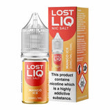 Lostliq 3000 Nic Salts 10ml - Box of 10 - Wolfvapes.co.uk-Mango Ice