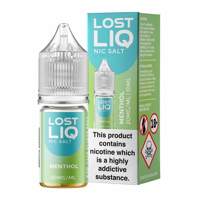 Lostliq 3000 Nic Salts 10ml - Box of 10 - Wolfvapes.co.uk-Menthol