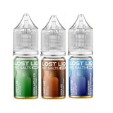 Lostliq 3000 Nic Salts 10ml - Box of 10 - Wolfvapes.co.uk-Pineapple Ice