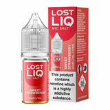 Lostliq 3000 Nic Salts 10ml - Box of 10 - Wolfvapes.co.uk-Sweet Strawberry