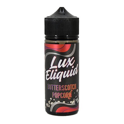 Lux E-liquid 100ml Shortfill - Wolfvapes.co.uk-Butterscotch Popcorn