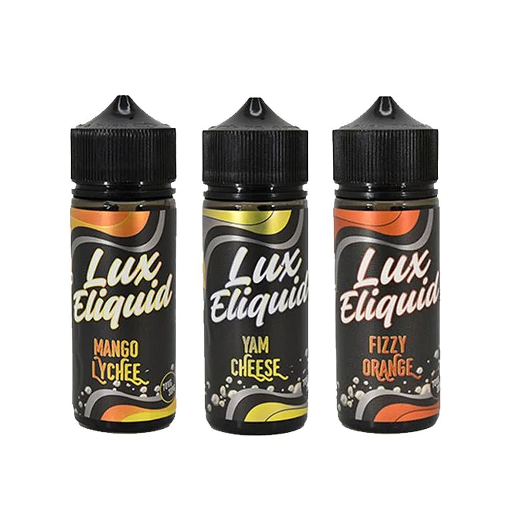 Lux E-liquid 100ml Shortfill - Wolfvapes.co.uk-Fizzy Orange