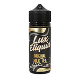 Lux E-liquid 100ml Shortfill - Wolfvapes.co.uk-Original Milk Tea