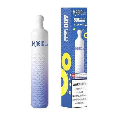 Magic Bar Q Disposable Vape Pod Kit - Wolfvapes.co.uk-Blue Razz