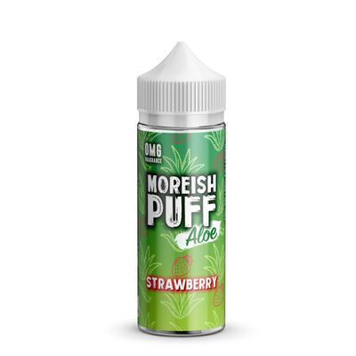 Moreish Puff Aloe 100ML Shortfill - Wolfvapes.co.uk-Strawberry