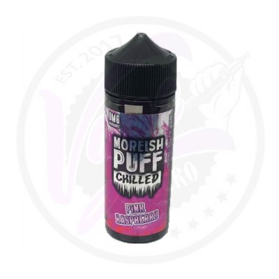 Moreish Puff Chilled 100ML Shortfill - Wolfvapes.co.uk-Pink Raspberry