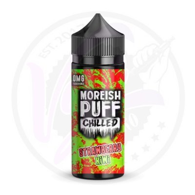 Moreish Puff Chilled 100ML Shortfill - Wolfvapes.co.uk-Strawberry Kiwi