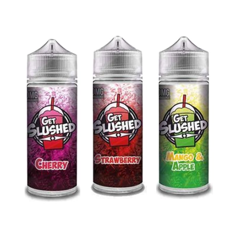 Moreish Puff Get Slushed 100ML Shortfill - Wolfvapes.co.uk-Strawberry