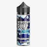 Moreish Puff Iced 100ML Shortfill - Wolfvapes.co.uk-Blackberry Fruits