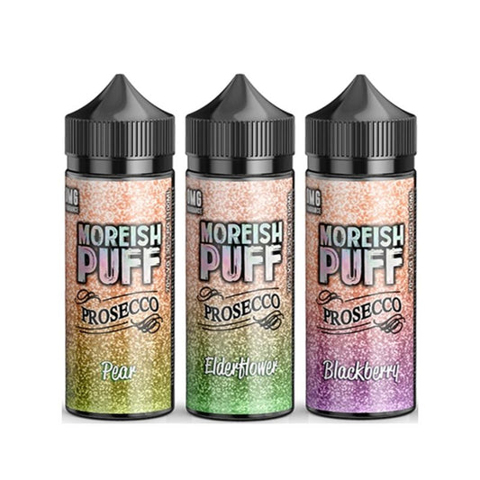 Moreish Puff Prosecco 100ML Shortfill - Wolfvapes.co.uk-Pear