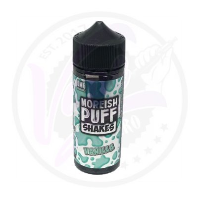 Moreish Puff Shakes 100ML Shortfill - Wolfvapes.co.uk-Vanilla