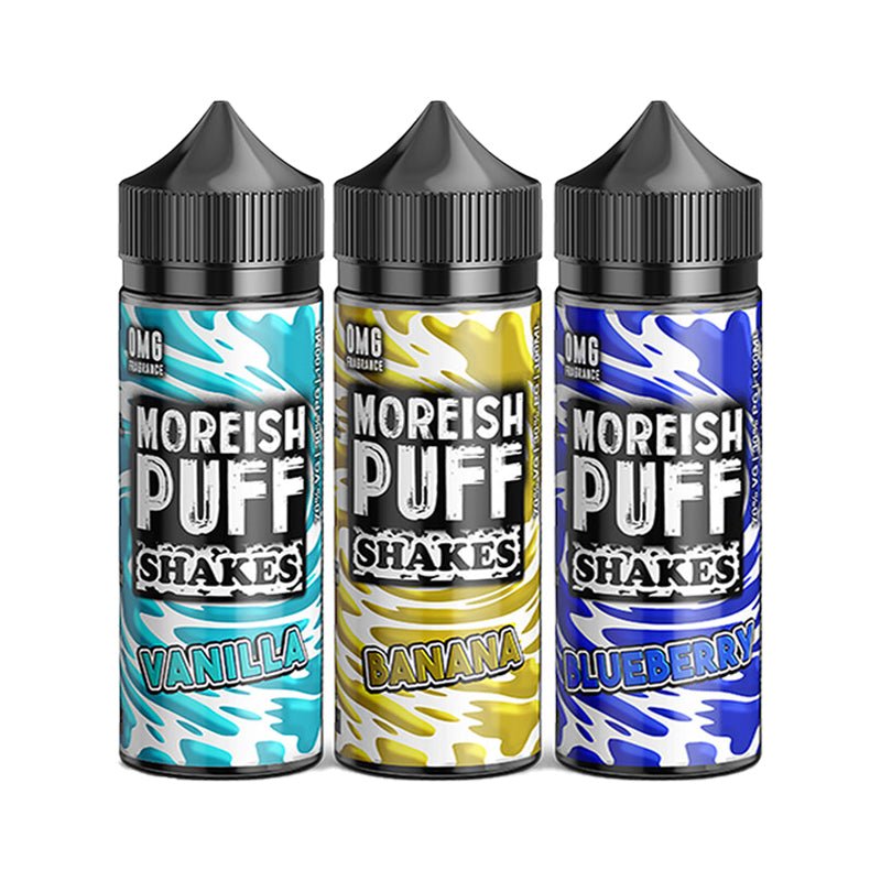 Moreish Puff Shakes 100ML Shortfill - Wolfvapes.co.uk-Vanilla